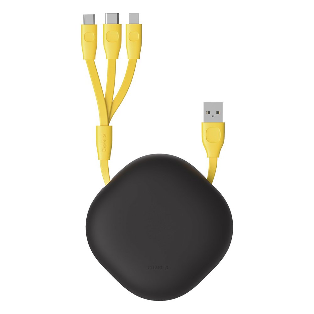 کابل شارژ Baseus Let's go Little Reunion One-Way Stretchable 3 in 1
