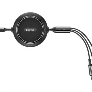 کابل شارژ Baseus Golden Loop 3 in 1 Elastic Cable CAMLT-JH01