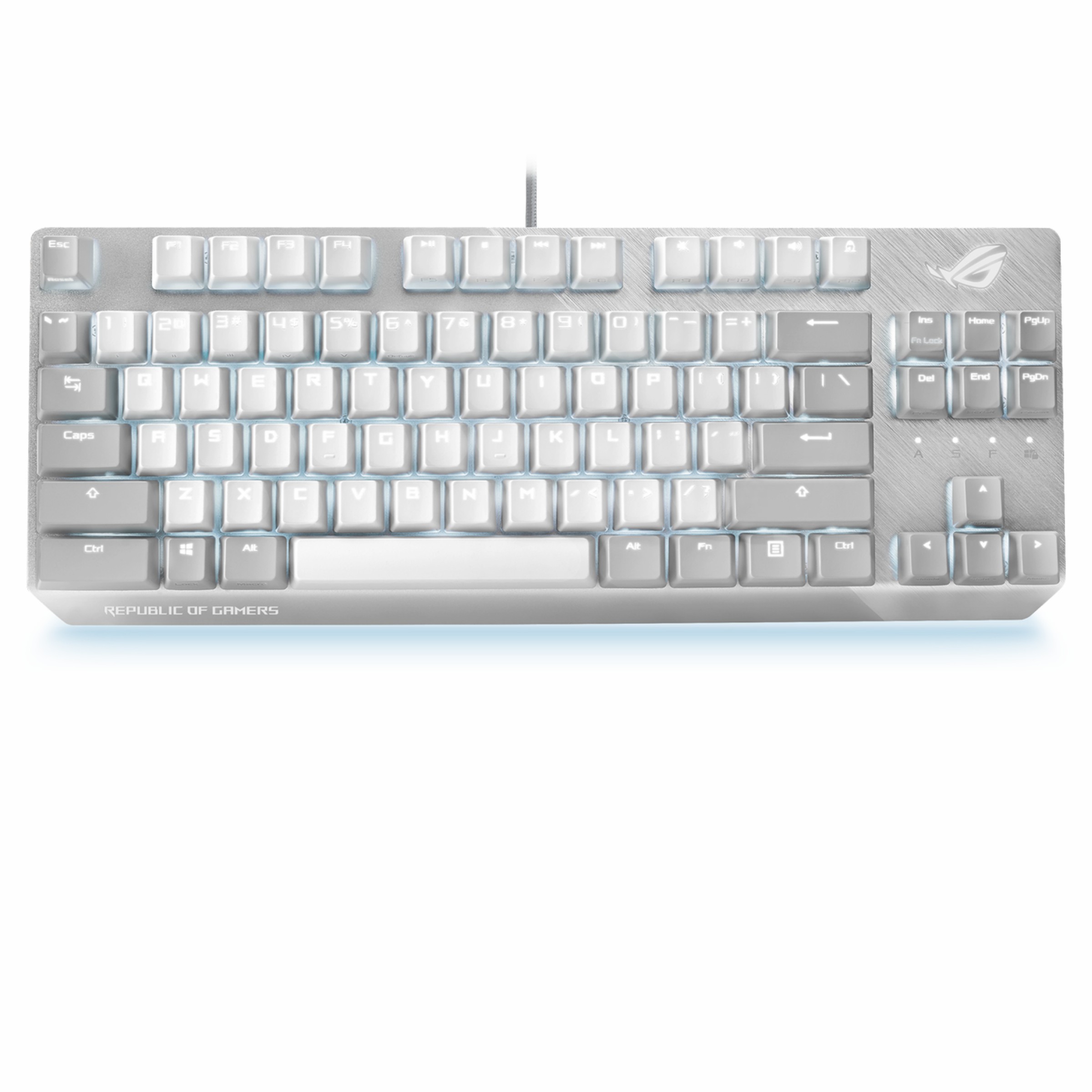 کیبورد ASUS ROG Strix Scope NX TKL - Moonlight White